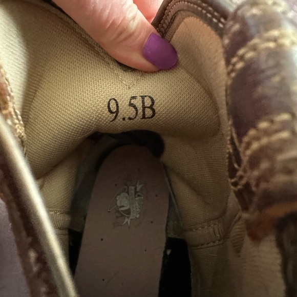 Ariat Fatbaby Brown Leather Cowboy Boots - Picture 6 of 6